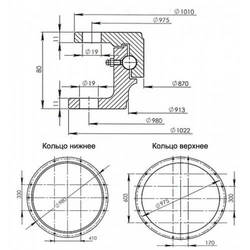 новое производство прицепных поворотных кругов САГТ 8350-2704010